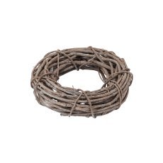Siv pleten venec iz vejic 30 x 8 cm *1170
