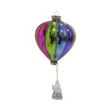 Steklena bunkica – balon 12,5 x 15,5 cm *7110