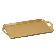 Zlat dekorativni pladenj 48 x 29,2 x 3 cm *0584
