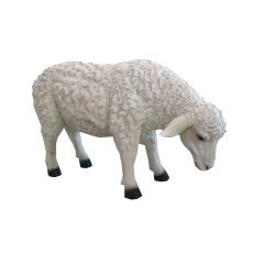 Božična figura – ovca 87,6 × 29,2 × 52,1 cm, umetna smola *6533