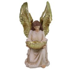 Božična figura – angel 28 × 24 × 50 cm, umetna smola *6618