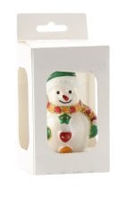 Chomik - Steklena bunkica snežak, 10 cm - OMI6136