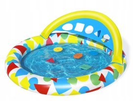 Otroški bazen s strešico Splash & Learn 120 x 117 x 46 cm