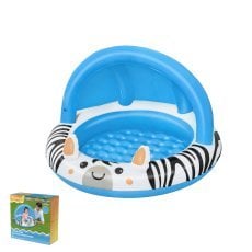 Vrtni bazen s strešico Zebra Ø 97 x V 66 *5490