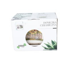 Chomik - Keramični cvetlični lonec v obliki skodelice - RUN1238
