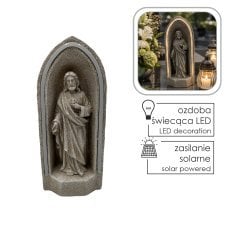 Figura Jezusa v kapelici z LED-osvetlitvijo 12,5 x 9,5 x 30,5 *0002