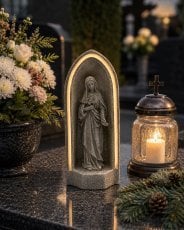Figura Marije v kapelici z LED-osvetlitvijo - DED0019