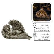 Figura ležečega angelčka LED 21 x 10 x 13 cm *0071