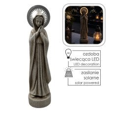 Figura Marije s svetlečim LED-sijem 10,5 x 10,5 x 44,5 cm *0088