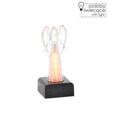 LED-vložek angel z baterijami 15 cm *046509