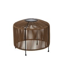 Rjava solarna lanterna 18 cm LED *2280