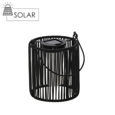Črna solarna svetilka 15,5 cm LED *2341