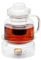 Vrč Flux s cedilom za čaj in grelnikom  1,5 L - TOR8633