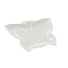 Porcelanasti krožnik Metulj 31,5 x 23 x 3 cm, pakiranje = 4 kosi *0460