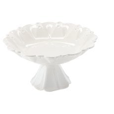 Okrogla okrasna porcelanasta skleda za solato 30 x 30 x 15,5 cm *0651