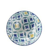 Okrogla porcelanasta skleda 20,5 x 20,5 x 8,5 cm, različne barve *0880