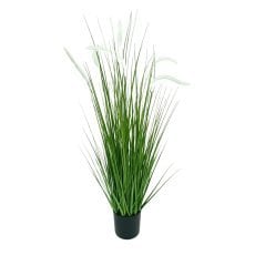Umetna trava v loncu – beli Pennisetum 90 cm *1801