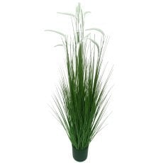 Umetna trava v loncu – beli pennisetum, 150 cm *1818
