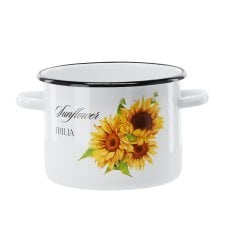 Bel emajliran lonec Sunflower, 3 l, 18 cm *4413