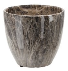 Keramični okrasni lonec z učinkom marmorja 25 cm - ELI19_9303