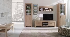 Dnevna soba in spalnica Cezar - sonoma