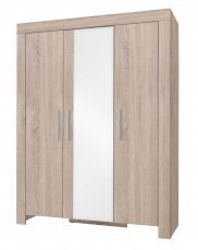 Garderobna omara z ogledalom Cezar reg 1 - sonoma