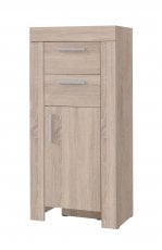 Ozka komoda Cezar reg 8 - sonoma