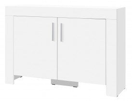 Nizka komoda Cezar reg 12 - Bela