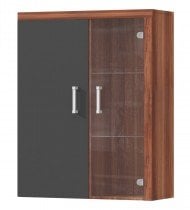 Vitrina Samba reg 4 - Sliva/grafit