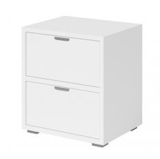 Nočna omarica Verona reg 7 - Bela