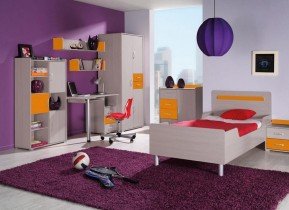 Garderobna omara Nemo reg 1 - orange