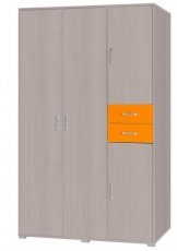 Garderobna omara Nemo reg 1 - orange