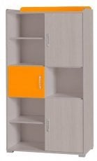 Knijžna omara Nemo reg 4 - orange