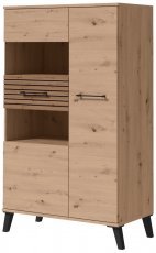 Vitrina Carlo reg3 - artisan hrast