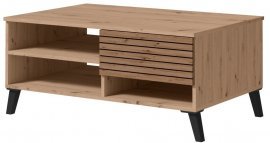 Klubska miza Carlo reg8 - artisan hrast