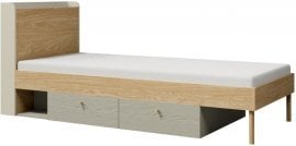 Otroška postelja Yuki reg 13 - bež/oljen hrast
