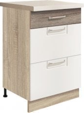 Spodnja omarica s predali Econo 9D 50 - 3 barve