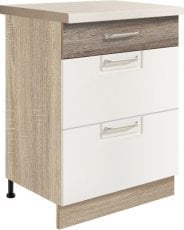 Spodnja omarica s predali Econo 10D 60 - 3 barve