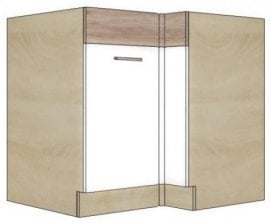 Kotna omara leva Econo 15D 100x70 - 3 barve 