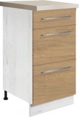 Spodnja omarica s predali Creativa Cre 8D 40 - hrast