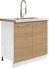 Omara za umivalnik Creativa Cre 12D 80 - hrast