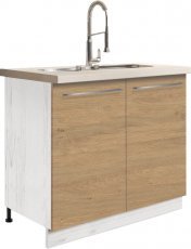 Omara za umivalnik Creativa Cre 13D 90 - hrast