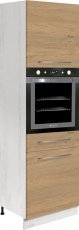 Visoka omara za pečico Creativa Cre 20D 60 - hrast 
