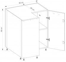 Fadome - Kotna omara Premio Pre 16D 90x90