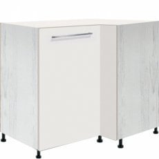 Kotna omara leva Creativa Cre 15D 100x70 - bela