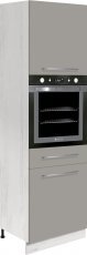 Fadome - Visoka omara za pečico Creativa Cre - 20D 60 - siva