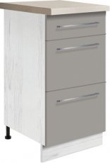 Spodnja omarica s predali Creativa Cre-8D 40 - siva