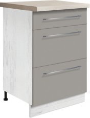 Spodnja omarica s predali Creativa Cre - 9D 50 - siva