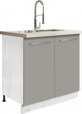 Omara za umivalnik Creativa Cre - 12D 80 - siva