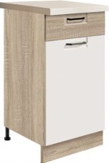 Spodnja ozka omarica Favorit FS2D 40 - sonoma